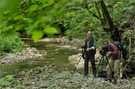 Klaus und Lukas an der Wutach