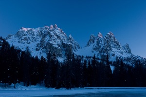 Dolomiten im Winter 2010