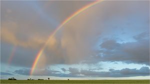 Schau in den Regenbogen