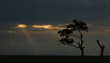 Regenwolken über der Zentralschweiz