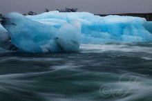 Jökulsarlon Abfluß