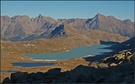 Abendstimmung über Lago Bianco