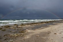 Vor der Insel Hiddensee,....