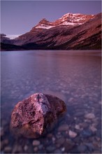 Wunderschöner Morgen am Bow Lake