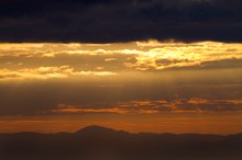 Sonnenaufgang in den Vogesen