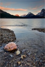 Abends am Bow Lake