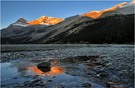 Morgens am Bow Lake