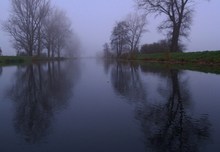 Die Elde-Elbe-Müritz- Wasserstraße heute nachmittag..