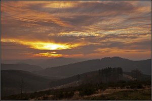 Kurz vor Sonnenuntergang