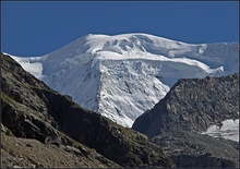 Firnabbruch am Piz Palü