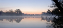 Sonnenaufgang  an der Wakenitz