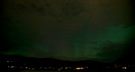 Polarlicht mit Meteoritenschweif