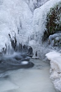 Eis am Elbesbach