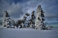 Der Lusen im Winter