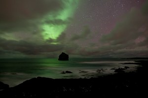 Nordlichter Island 17.03.2012