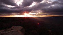 Sonnenuntergang am Grand Canyon