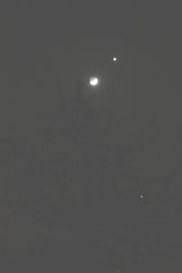 Mond - Jupiter - Venus