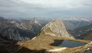 Der Kogelsee ist ein Bergsee liegt auf 2.171 m,