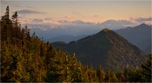 Abendlicht überm Wetterstein