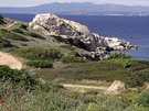 Ausblick am Capo Testa (Sardinien)