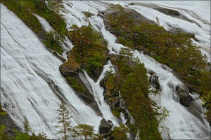 Nyastolsfossen, Kinsarvik-Norwegen