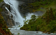 Nykkjesoyfossen in Husedalen - Norwegen