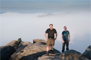 Wanderer über dem Nebelmeer...