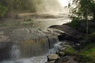 Wasserfall im Nebel