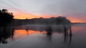 Frühmorgens ...