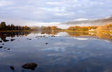 Herbstlicher See