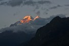 Sonnenschein nach Sonnenuntergang