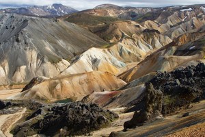 Bunte Berge