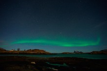 Norlicht in der Silvesternacht