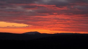 Morgenrot am Katzstein