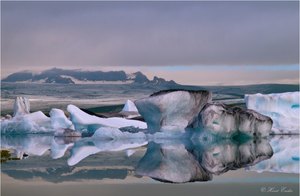 Blaue Lagune vor dem Regen