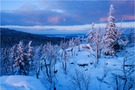 Winterabend am Nußhardt