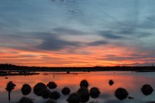 Sonnenuntergang im Platten Venn