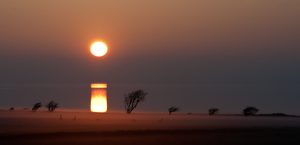 Morgen Nebel auf Sylt