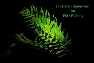 Im stillen Gedenken an Fritz Pölking
