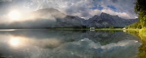 Morgens am Almsee