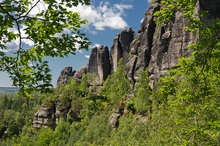 Blick von der Rotkehlchenstiege