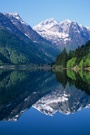 Die Julischen Alpen im Spiegelbild
