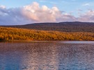 Herbstabend am Bergsee