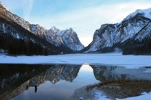 Wintereinbruch am See