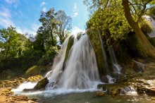 "kleiner" Teil der Kravica Wasserfälle