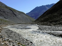 hinteres Ötztal, Abfluss des Hintereisferners