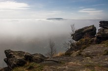 Herbst im Elbsandsteingebirge