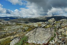 Wolken über dem Fjell