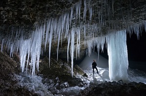 Eisgrotte im Bregenzer Wald