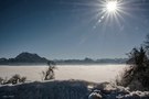 Ein sonniger Winter Tag
